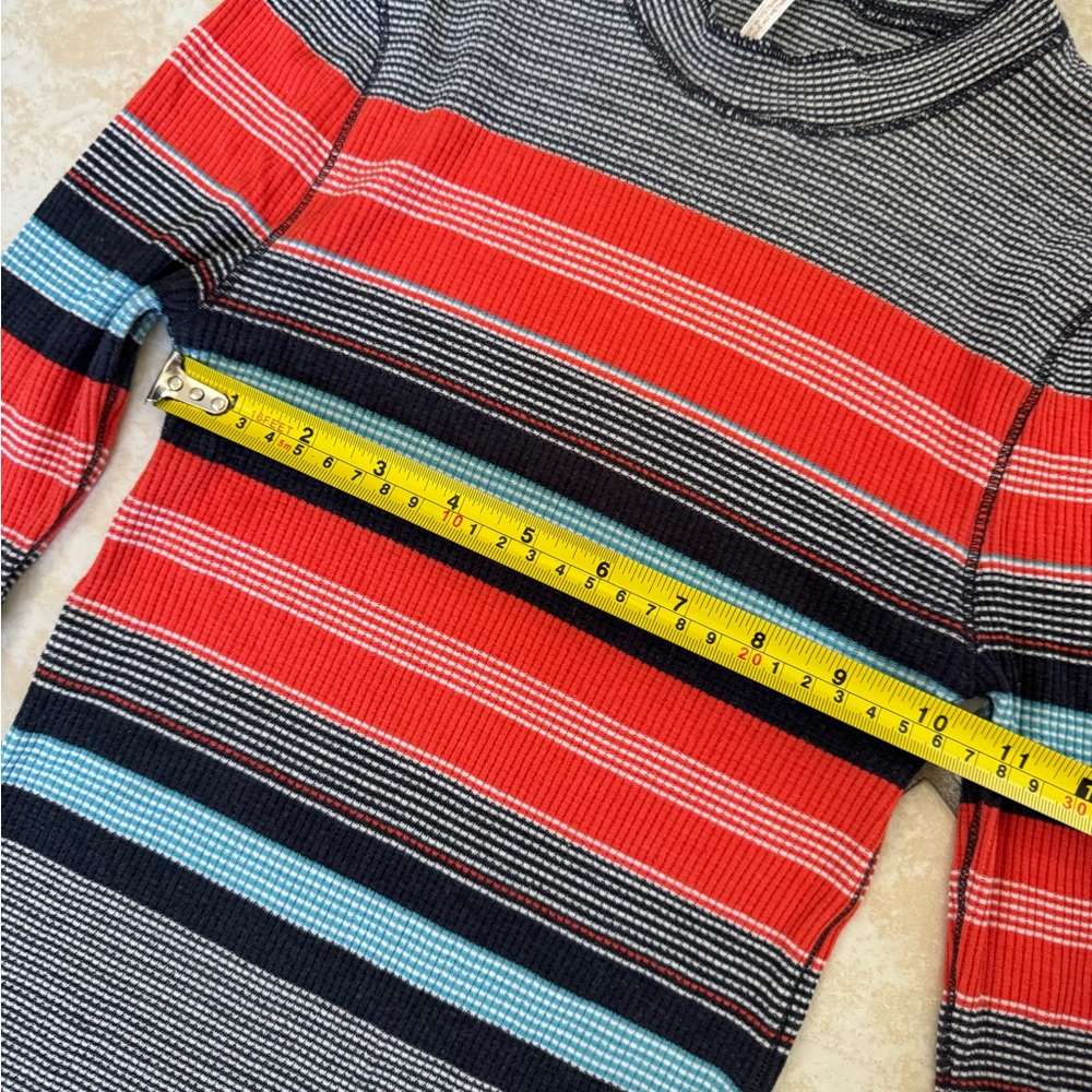 Free People Donna Top Striped Small - Picture 6 of 9
